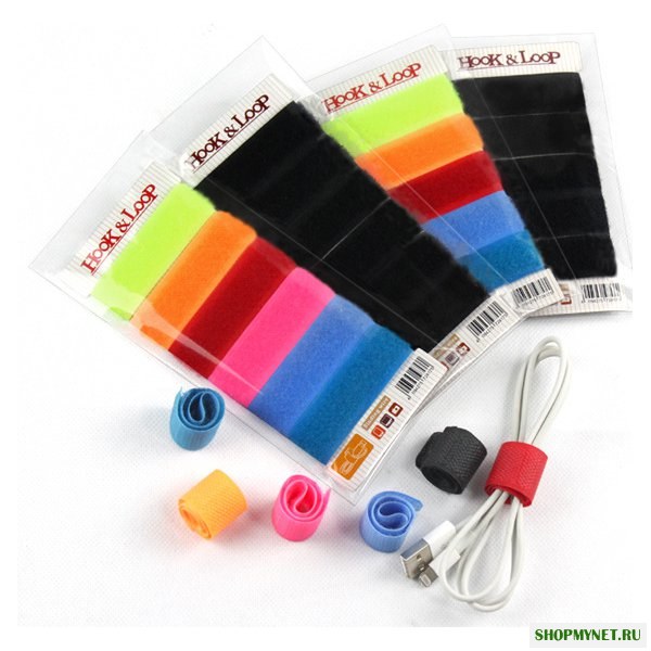 One Pack Nylon Волшебный Стандарты Линия для отделки кабеля для сотового телефона